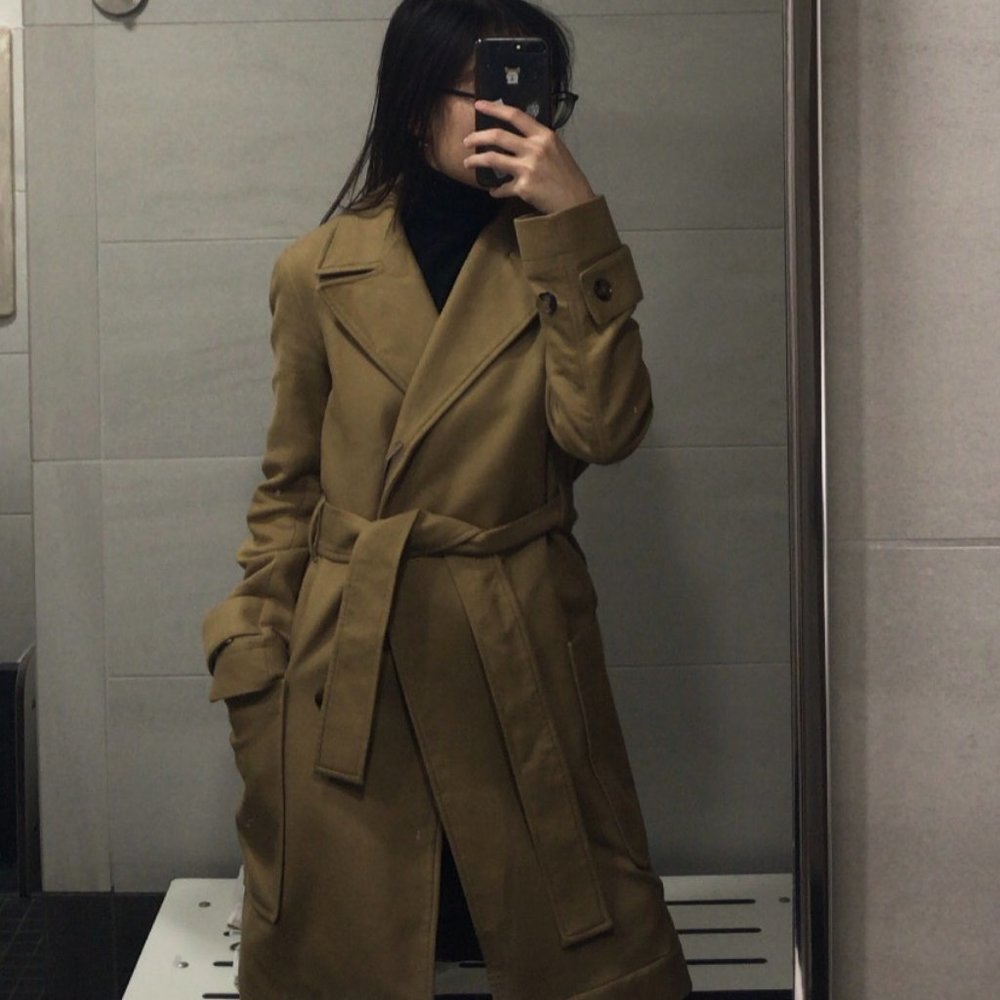 COS Trench Coat in Camel